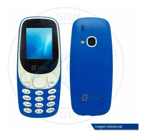 Celular Vozz N1 Modelo Nokia 3310 Dual Sim Radio Mp3 Flash