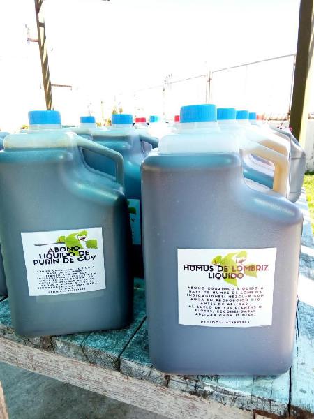 Abono Organico Liquido para sus plantas u hortalizas