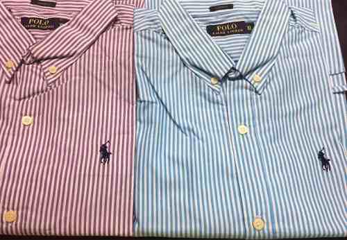 Camisas Polo Ralph Lauren A Rayas Colores Talla Xl