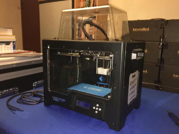 Impresoras 3D Peru FlashForge Creator Pro, Doble extrusor