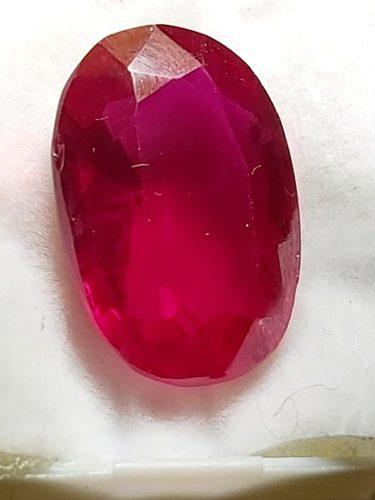 Piedra Rubí Rojo 15.85ct Ct Certificado Gil07218rr0787