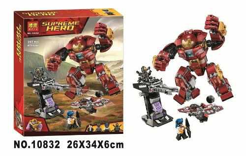 Lego Infinity War Hulkbuster Iron Man Falcon