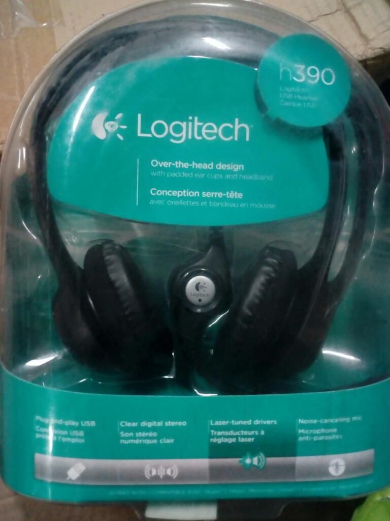 Logitech Audifono Microfono H390