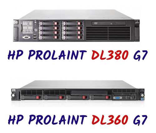 Server Hp Dl380 Y Dl360 Rackeable Xeón, 32gb, 2 Hd Sas