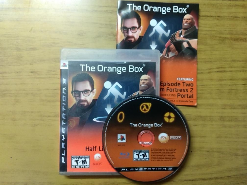 the orange box half life ps3 buen estado play station 3