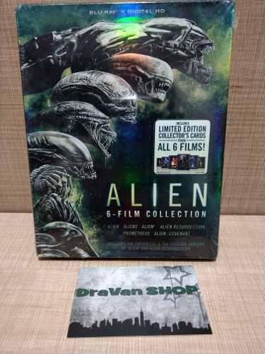 Alien Collecion 6 Películas Blu Ray Hd Nuevo Y Original