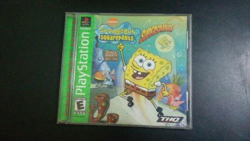 Bob Sponge Squarepants Supersponge - Play Station 1 Ps1