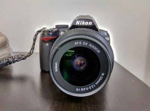 Cámara Profesional Nikon D3000 Negociable