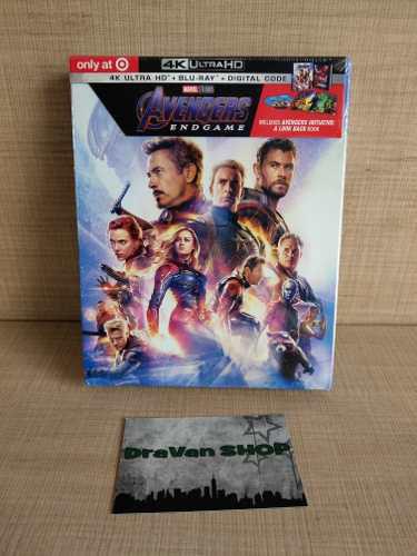 Endgame Marvel Avengers Película 4k Blu Ray Stock