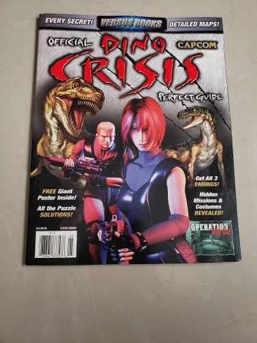 Guía Versus Books De Dino Crisis 1 Ps1 Playstation 1