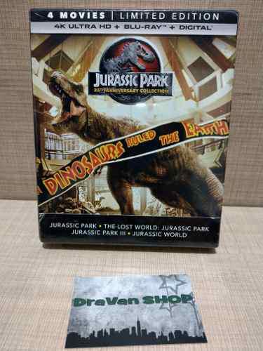 Jurassic Park Colección 4k Película Hd Bluray Nuevo