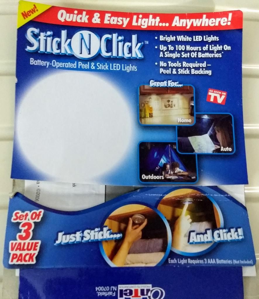 Luz Led Stick Click