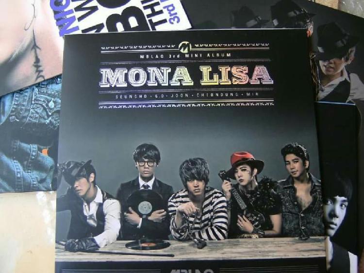 Minialbum Kpop Mona Lisa Mblaq