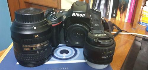 Nikon D610 + Lente 24-85mm + 50mm