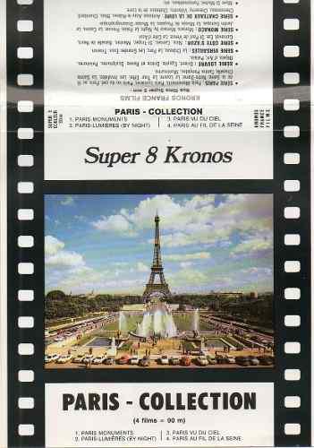 Paris Collection Super 8 Sonoro Kronos Documental Turístico