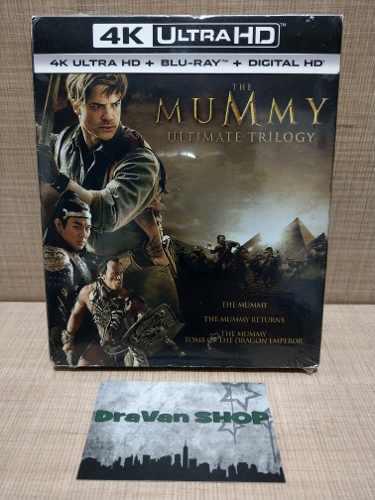 The Mummy La Molina Trilogía Blu Ray 4k Película Stock