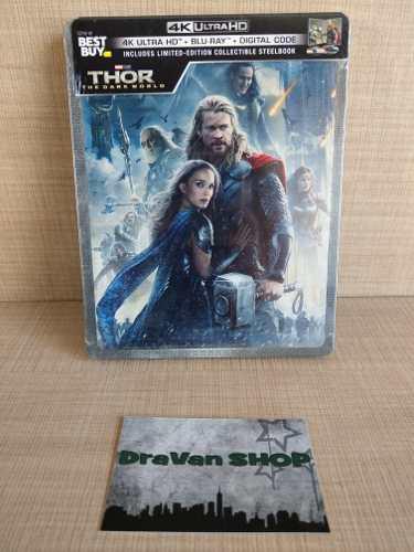 Thor The Dark World Blu-ray Steelbook 4k Marvel Película