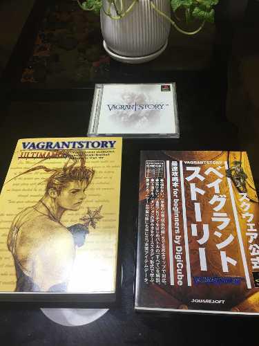 Vagrant Story Psx + Guia Y Libro Arte - Jp - Play 1