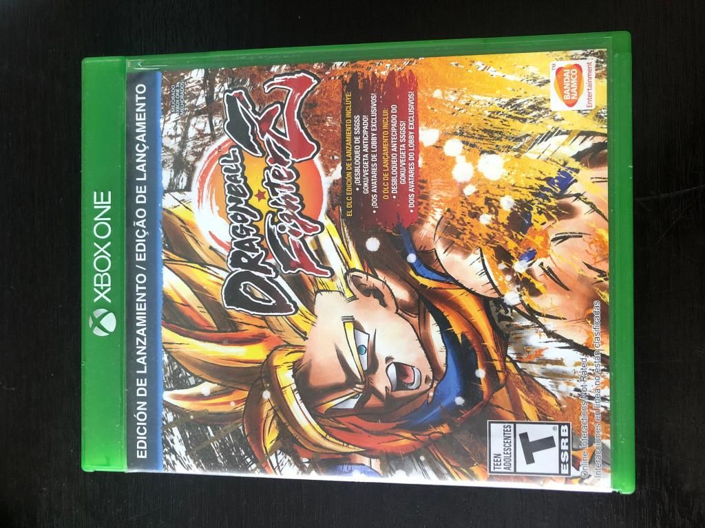 Dragonball Fighter Z Xbox One