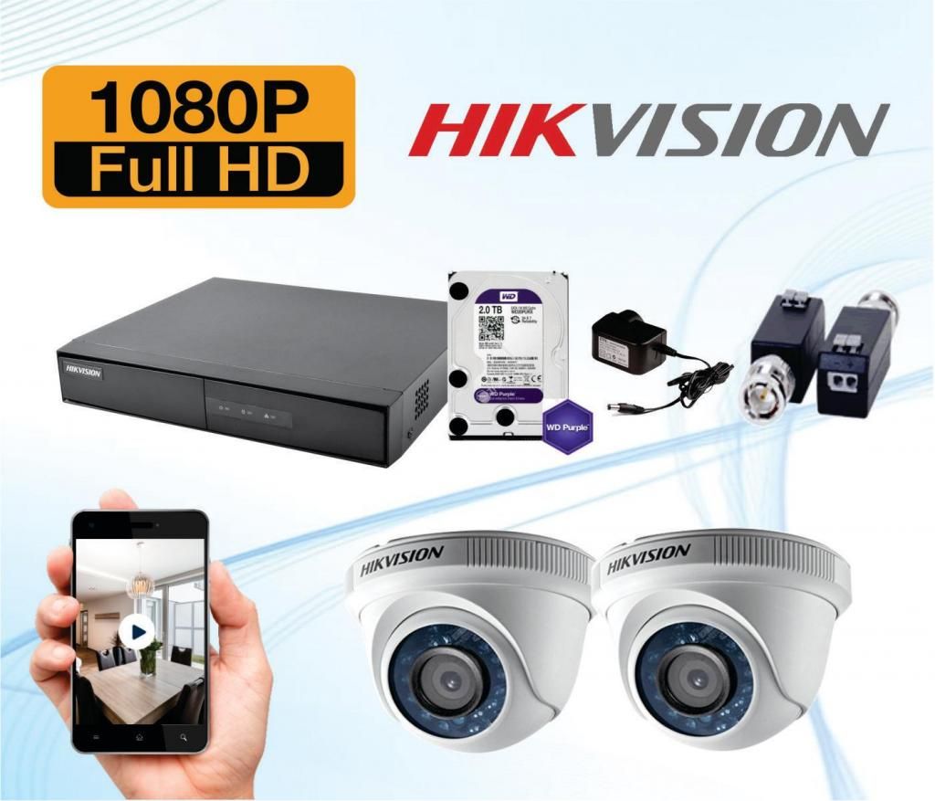 Kis de cámaras de seguridad Full HD y accesorios