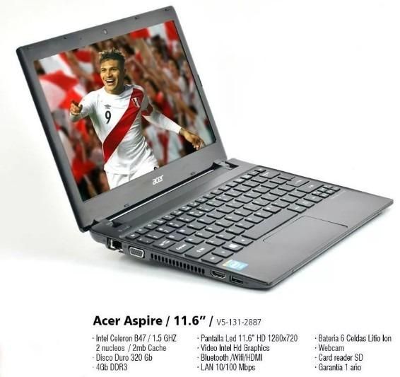 Laptop Acer Aspire 11.6 Seminueva