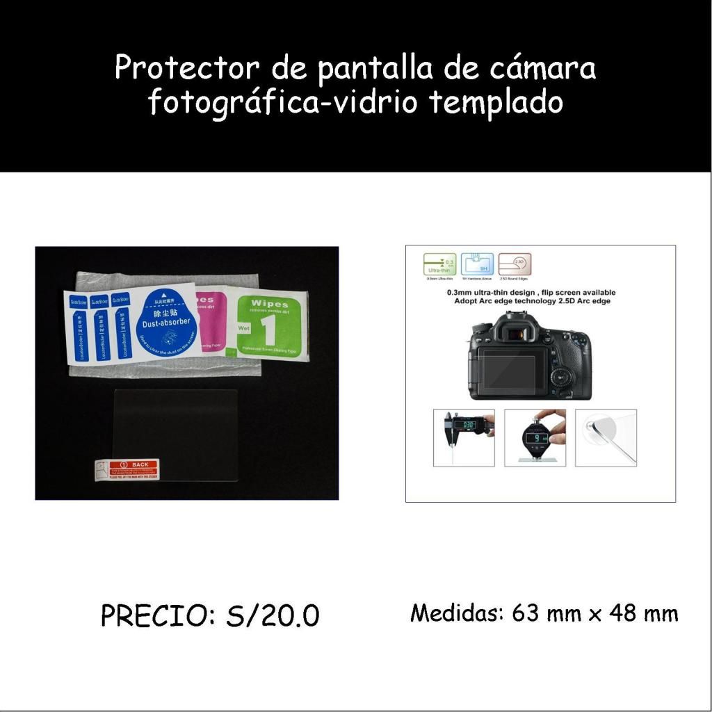 Protector de pantalla para camára fotográfica