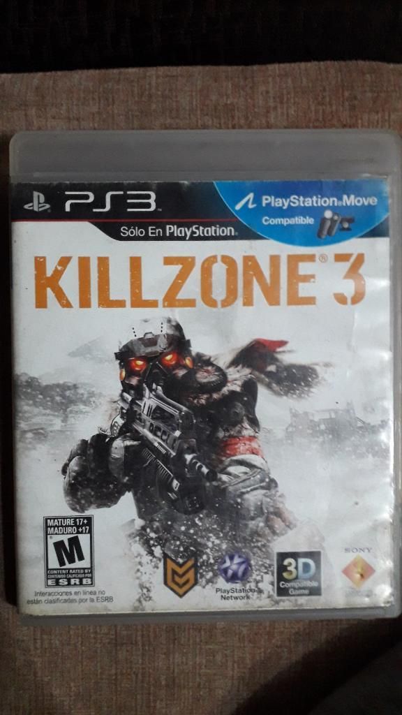 Se Vende Kill Zone 3 Ps3 25soles