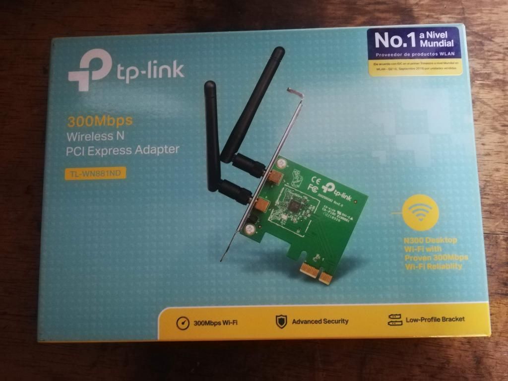Wireless Pci Expres/ Pci Tp-link Tl-wn881nd