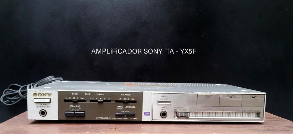 Amplificador sony TA -YX5F vintage No Technics Pioneer