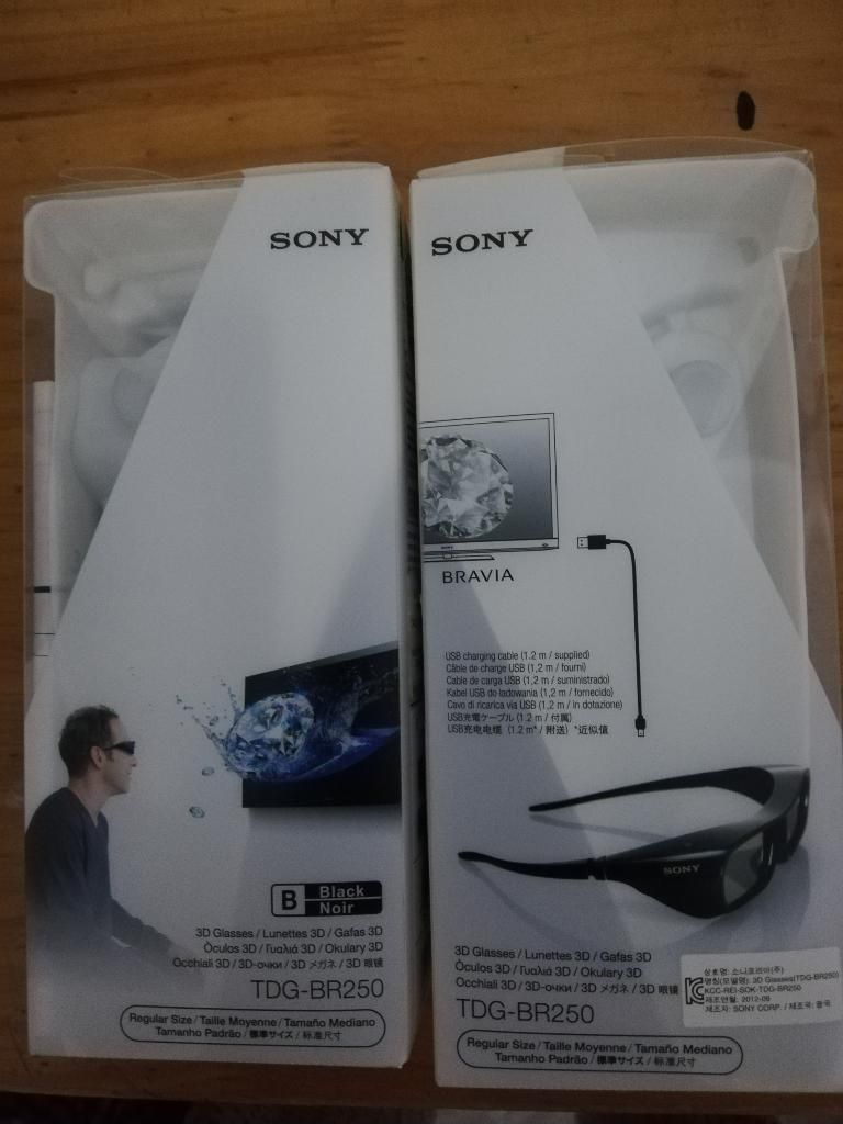 Anteojos 3d Sony