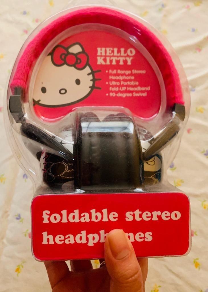 Audifonos nuevos Hello kitty (Headphone)