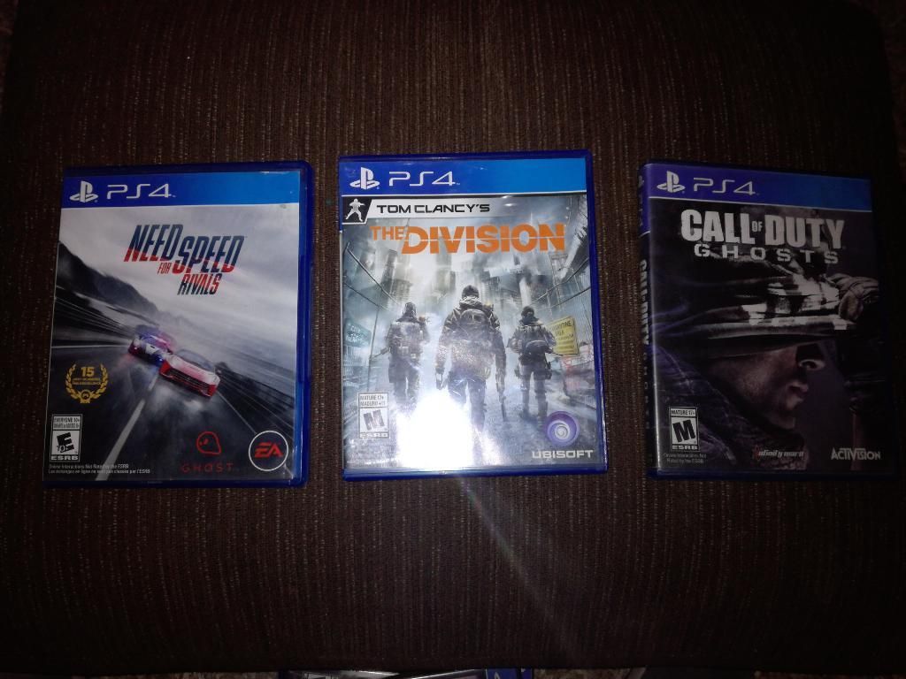 Call Of Duty The Division Nedd For Speed