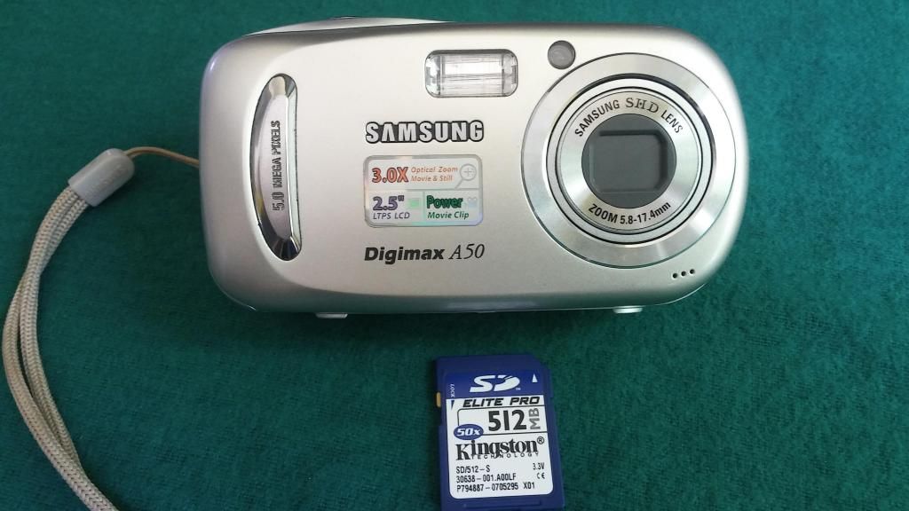 Camara Digital Samsung Digimax A50