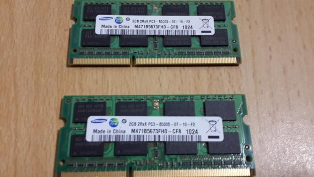 MEMORIA RAM para Laptop de 2GB S