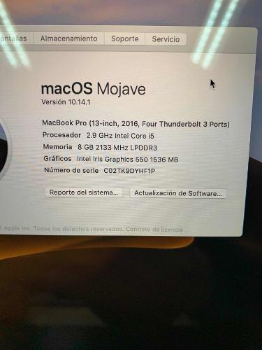 Macbook Pro 13 Touch Bar 500 Ssd Cambió X iPhone 11 Pro Max