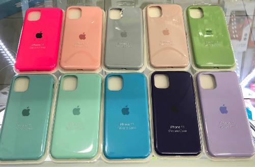 Silicones Case iPhone 11 Pro - Pro Max. Colores Disponibles