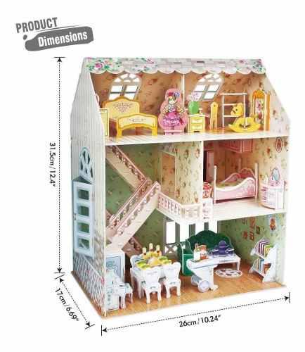 Rompecabezas 3d Casa De Muñecas Dreamy Dollhouse