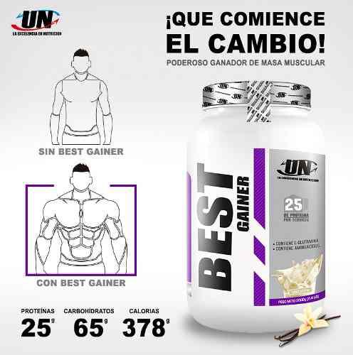 Best Gainer/ganador De Masa Muscular Por Excelencia X 2kg