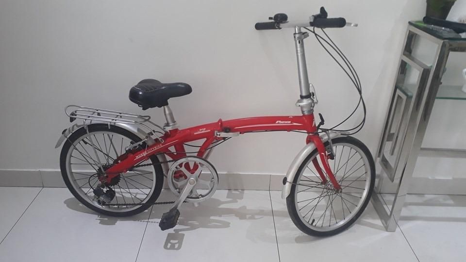 Bicicleta Plegable de acero