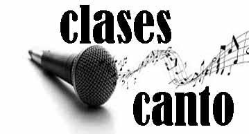 CLASES DE CANTO (octubre - diciembre)