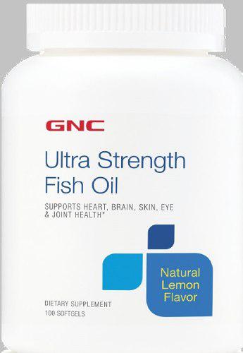 Fish Oil Gnc Aceite De Pescado Omega 3 Dha Epa 100 Cap