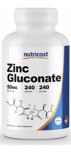 Gluconato De Zinc Nutricost