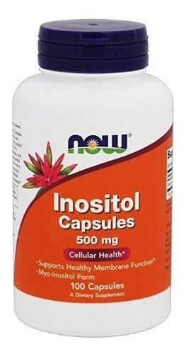 Inositol Capsules, 500 Mg, 100 Capsules