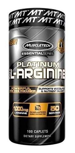 L Arginina Muscletech Original 100 Capsulas