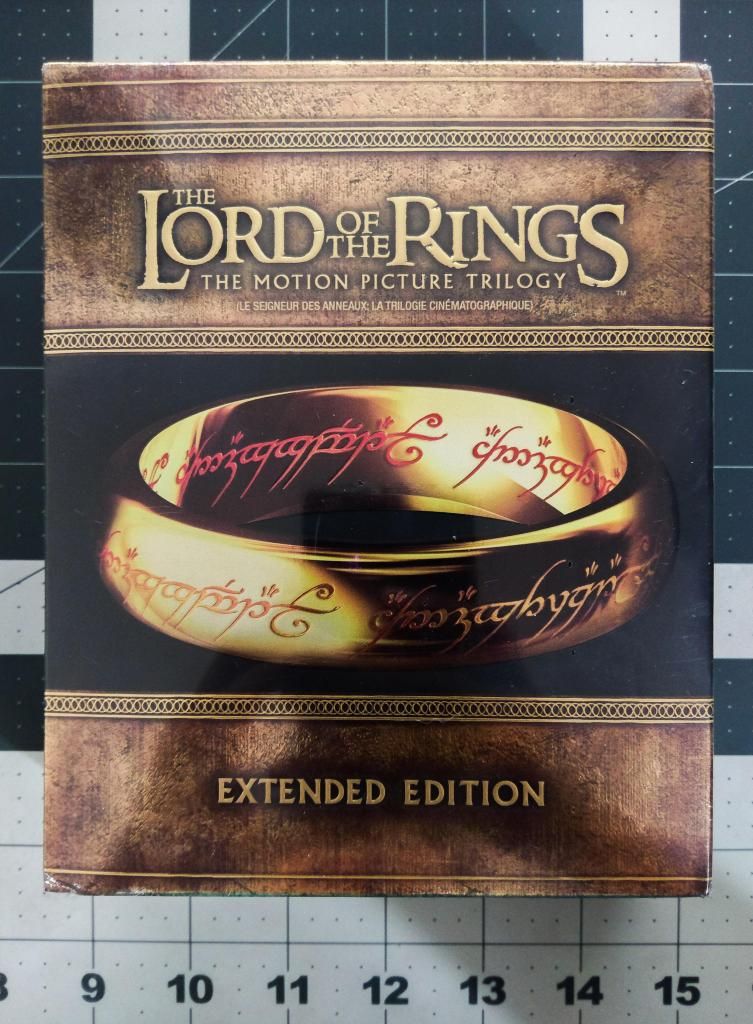 Lord Of The Rings Extended Edition 15 discos (solo inglés y