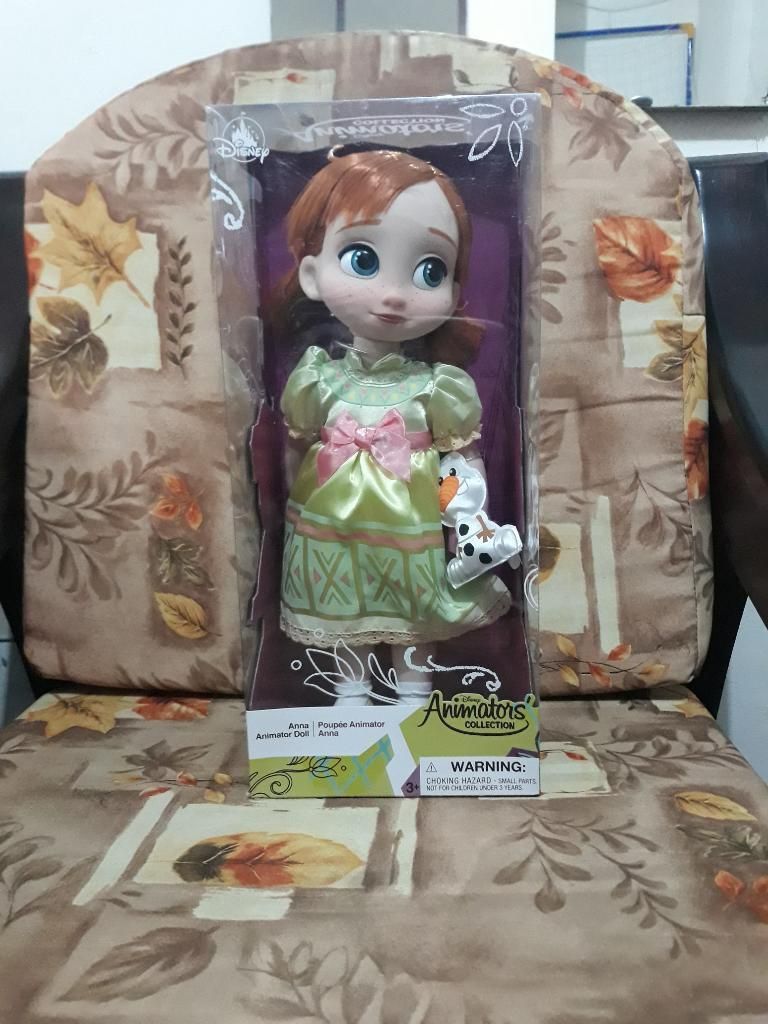 Muñeca de Frozen Anna Pequeña Original Nueva Sellada