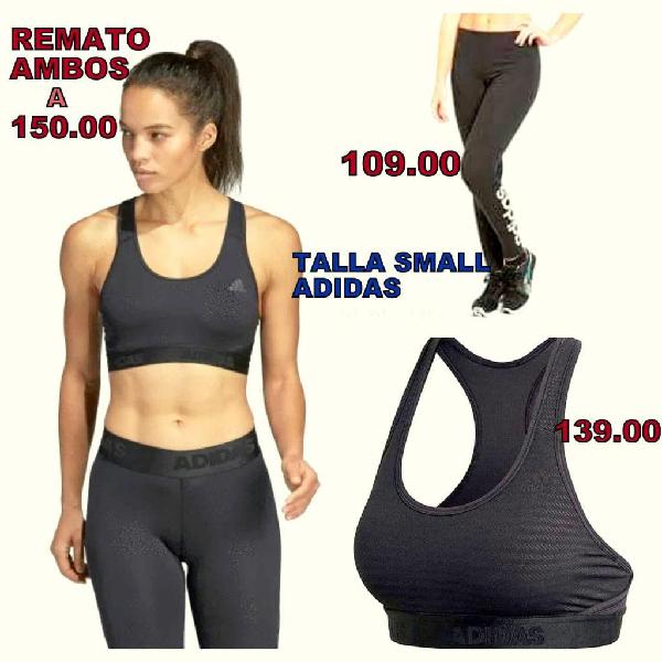 TOP Y MALLA FITNESS ADIDAS