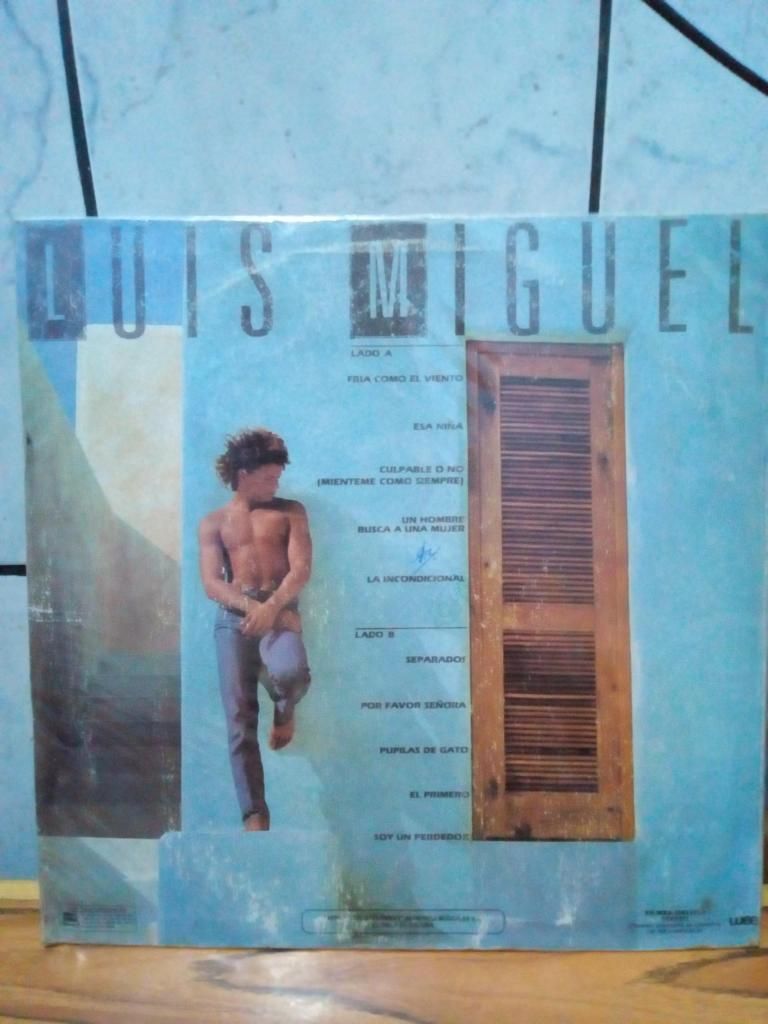 VINILO LP DE LUIS MIGUEL