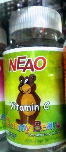 Vitamina C En Gomitas Para Niños Gummy Bears Neao 90gomitas