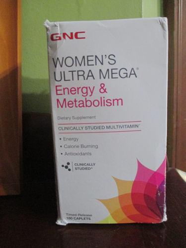 Womans Ultra Mega Energia Y Metabolismo Marca Gnc